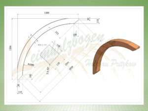 Kopfbogen 12 x12 und 1,30 x 1,30 bei Leimholzbogen.de