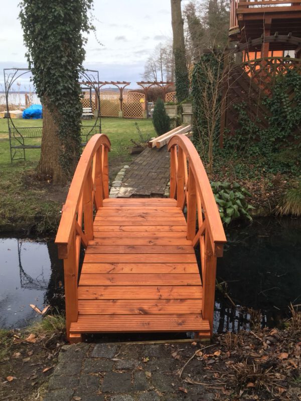 Kundenprojekt Teichbrücke bei Leimholzbogen.de